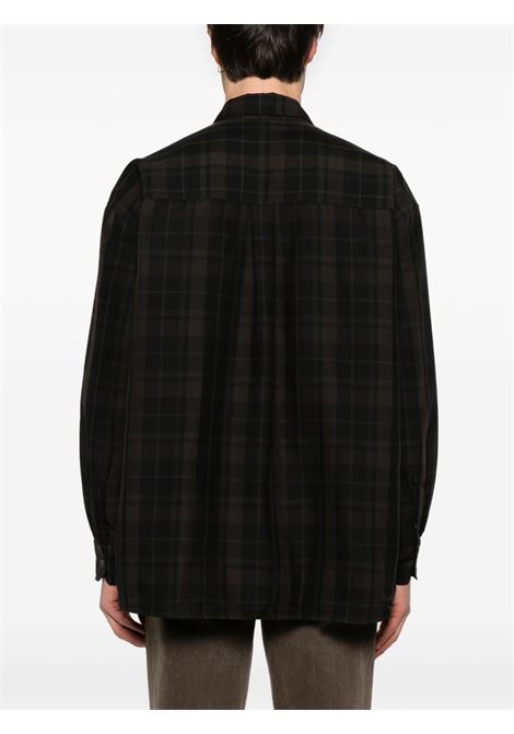 camicia borrowed uomo nera OUR LEGACY | M2252OB